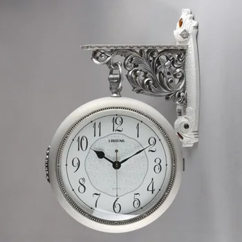 26 inches Double-sided Clock Large Wall Clock Saat Reloj Duvar Saati Horloge Murale Digital Wall Clocks Watch Retro Home decor
26 inches Double-sided Clock Large Wall Clock Saat Reloj Duvar Saati Horloge Murale Digital Wall Clocks Watch Retro Home decor