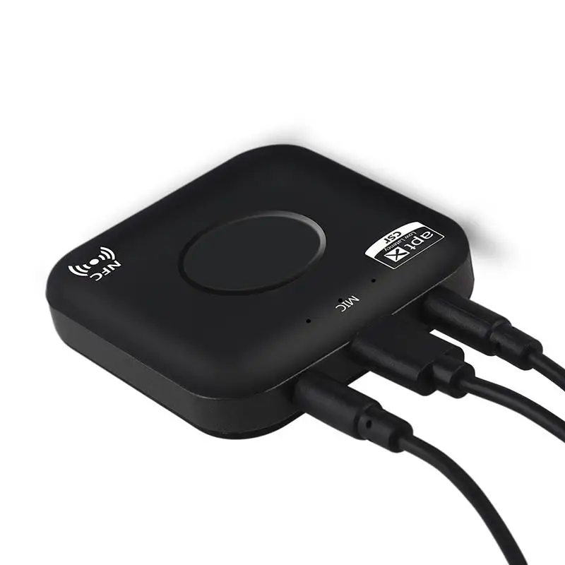 Ostart Portable Wireless Bluetooth 4.2 Audio Receiver Dual Audio Port Adapter APT-X NFC CVC6.0 Built-in Microphone AUX Out
Ostart Portable Wireless Bluetooth 4.2 Audio Receiver Dual Audio Port Adapter APT-X NFC CVC6.0 Built-in Microphone AUX Out