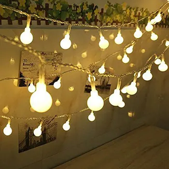 100 Led Ball String Lights 10M Indoor Outdoor 39Ft Garden Party Xmas Tree Wedding Decoration US/EU Plug Guirlande Lumineuse Led
100 Led Ball String Lights 10M Indoor Outdoor 39Ft Garden Party Xmas Tree Wedding Decoration US/EU Plug Guirlande Lumineuse Led