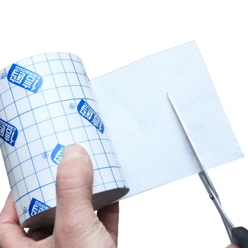 1 Roll Waterproof Transparent Adhesive Wound Dressing Medical Fixation Tape Nonwoven Fabrics Bandage
1 Roll Waterproof Transparent Adhesive Wound Dressing Medical Fixation Tape Nonwoven Fabrics Bandage