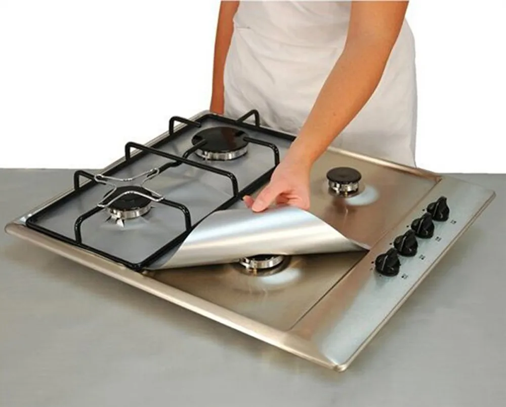 2PCS Universal Glass fiber Stove Burner Covers Protector Sheets Oven Liner Reusable Cover/Liner Foil Gas Kitchen Tools Mat G531
2PCS Universal Glass fiber Stove Burner Covers Protector Sheets Oven Liner Reusable Cover/Liner Foil Gas Kitchen Tools Mat G531