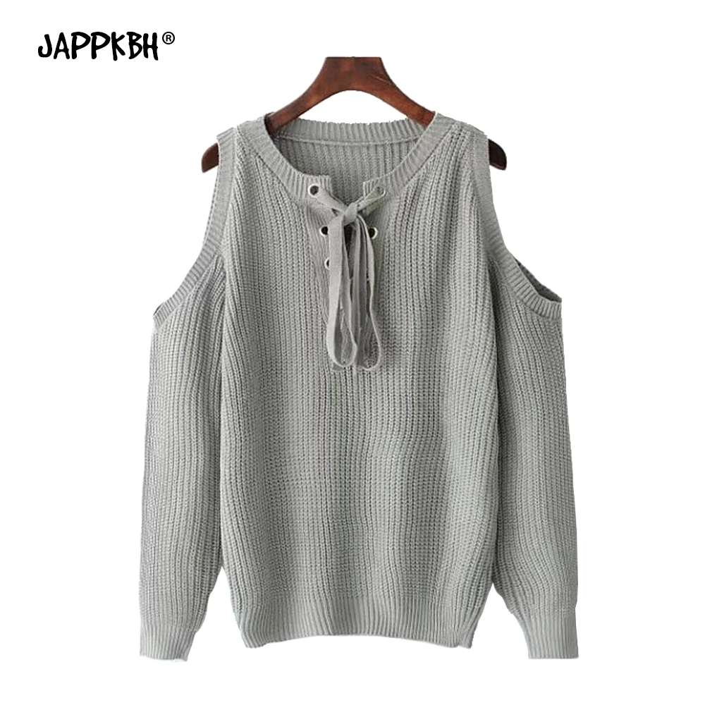 Autumn Winter Sweater Women 2019 Casual Solid Warm Off Shoulder Sweater Loose Candy-colored Pullover Lace Up Knitted Sweaters
Autumn Winter Sweater Women 2019 Casual Solid Warm Off Shoulder Sweater Loose Candy-colored Pullover Lace Up Knitted Sweaters