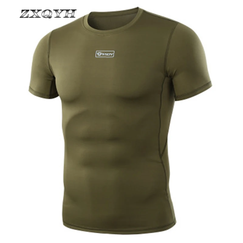 ZXQYH Men Fitness Clothes Military Camouflage T Shirts Combat Shirt Green Outdoor Sport Mountain Top Summer Hiking T-Shirts
ZXQYH Men Fitness Clothes Military Camouflage T Shirts Combat Shirt Green Outdoor Sport Mountain Top Summer Hiking T-Shirts