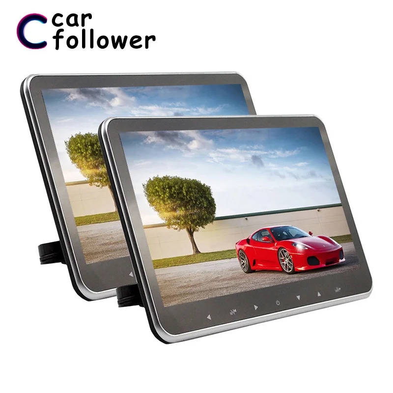 2PCS 10.2 Inch Ultra-thin Headrest Car Monitor HD 1080P Digital TFT LCD MP5 Player With USB/SD/HDMI/FM Transmitter/Speaker
2PCS 10.2 Inch Ultra-thin Headrest Car Monitor HD 1080P Digital TFT LCD MP5 Player With USB/SD/HDMI/FM Transmitter/Speaker