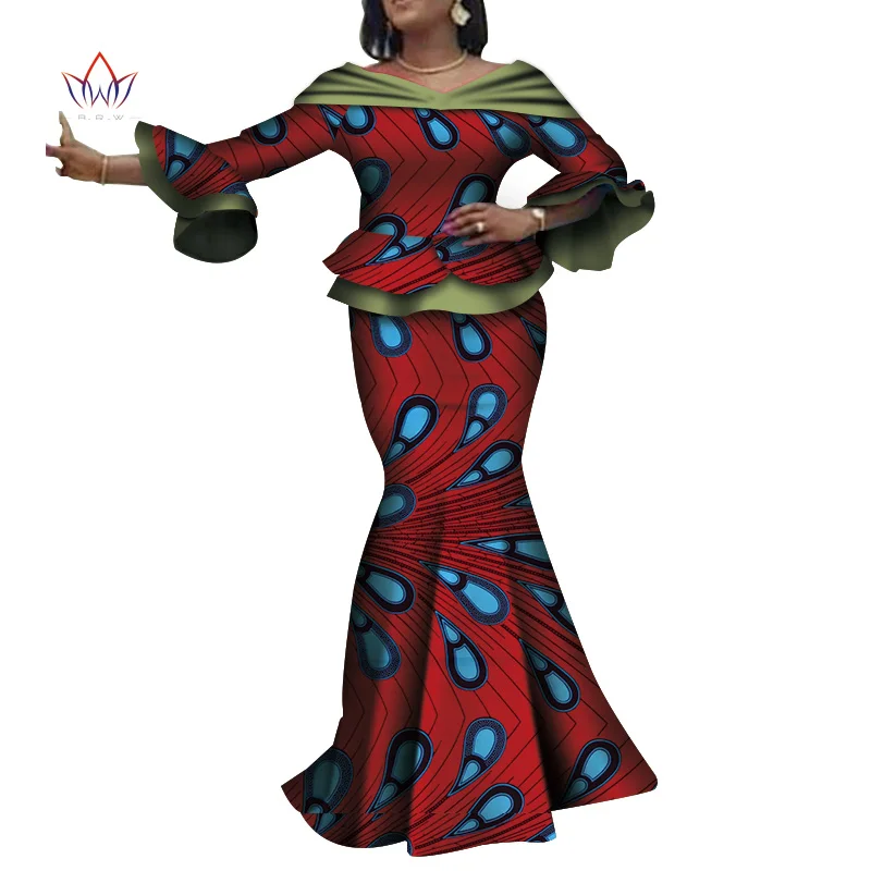 2019 Africa Style Two Piece Skirt Set Dashiki Elegant Clothing Ruffles Sexy Crop Top and Skirt Women Sets for Lady WY4088
2019 Africa Style Two Piece Skirt Set Dashiki Elegant Clothing Ruffles Sexy Crop Top and Skirt Women Sets for Lady WY4088
