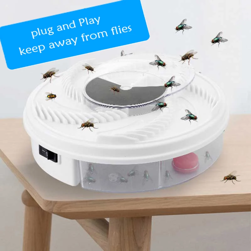 Insect Traps Fly Trap Electric USB Automatic Flycatcher Fly Trap Pest Reject Control Catcher Mosquito Flying Fly Killer
Insect Traps Fly Trap Electric USB Automatic Flycatcher Fly Trap Pest Reject Control Catcher Mosquito Flying Fly Killer