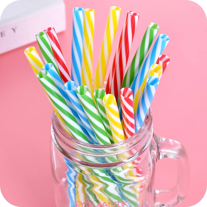 10Pcs Stripe Straws Non-toxic Disposable Color Plastic Art Juice Coffee Beverage Milk Tea Bottle Cup Children Straw Party Tool
10Pcs Stripe Straws Non-toxic Disposable Color Plastic Art Juice Coffee Beverage Milk Tea Bottle Cup Children Straw Party Tool