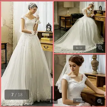 2016 stylish white lace appliques cap sleeve wedding dresses pleated chapel train v neck modest wedding gowns
2016 stylish white lace appliques cap sleeve wedding dresses pleated chapel train v neck modest wedding gowns
