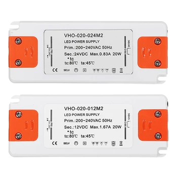 CLAITE AC100-240V/AC220-240C to DC12V/DC24V 20W Power Supply Lighting Adapter Charger Transformer LED Driver for Strip Light
CLAITE AC100-240V/AC220-240C to DC12V/DC24V 20W Power Supply Lighting Adapter Charger Transformer LED Driver for Strip Light