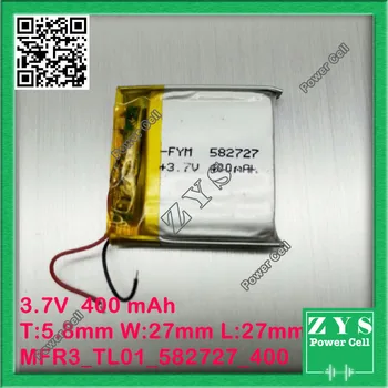 Safety Packing (Level 4) 582728 400mah 3.7V mp3/4 bluetooth GPS locator batteries lithium polymer battery toys : 5.8x27x27mm
Safety Packing (Level 4) 582728 400mah 3.7V mp3/4 bluetooth GPS locator batteries lithium polymer battery toys : 5.8x27x27mm