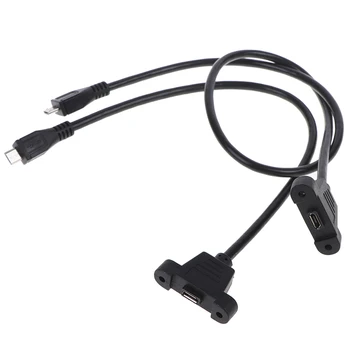 Micro USB 2.0 Male to USB 2.0 B Female Connector Cable With Panel Mount Hole 30cm 50cm With Panel Mount Hole cables
Micro USB 2.0 Male to USB 2.0 B Female Connector Cable With Panel Mount Hole 30cm 50cm With Panel Mount Hole cables