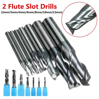 7PCS Solid Carbide Straight Shank Milling Cutter Kit Set 2 Flute End Mill CNC Cutter Drill Bit Tool 2/3/4/6/8/10/12mm
7PCS Solid Carbide Straight Shank Milling Cutter Kit Set 2 Flute End Mill CNC Cutter Drill Bit Tool 2/3/4/6/8/10/12mm