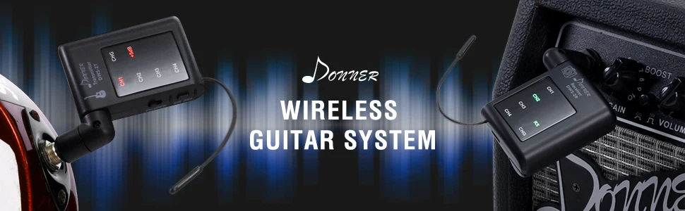donner wireless guitar system
