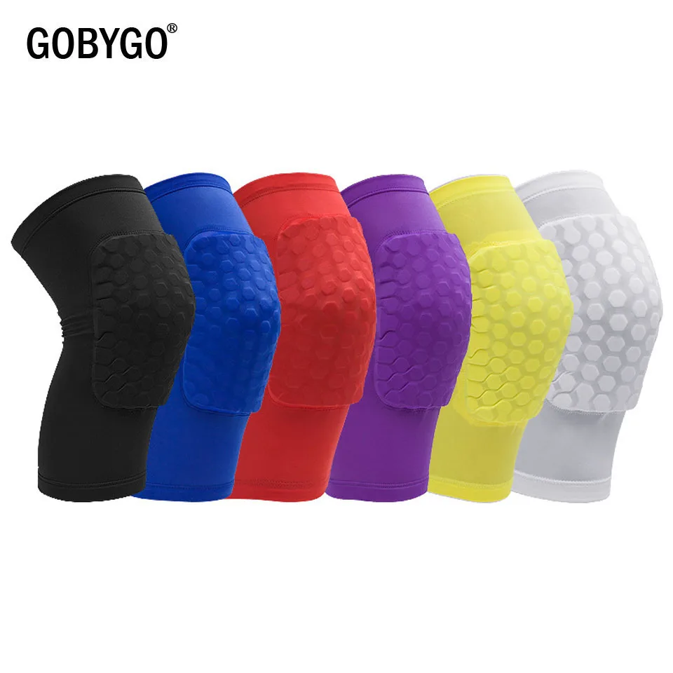GOBYGO 1PC Honeycomb Knee Pads Basketball Sport Kneepad Volleyball Knee Protector Brace Support Football Compression Leg Sleeves
GOBYGO 1PC Honeycomb Knee Pads Basketball Sport Kneepad Volleyball Knee Protector Brace Support Football Compression Leg Sleeves