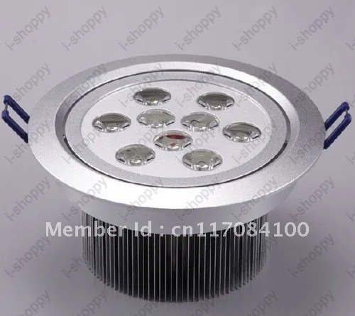 9W High power 9 LED Recessed Ceiling Down Cabinet Light Fixture Downlight Spotlight Bulb Lamp Warm/Pure White
9W High power 9 LED Recessed Ceiling Down Cabinet Light Fixture Downlight Spotlight Bulb Lamp Warm/Pure White
