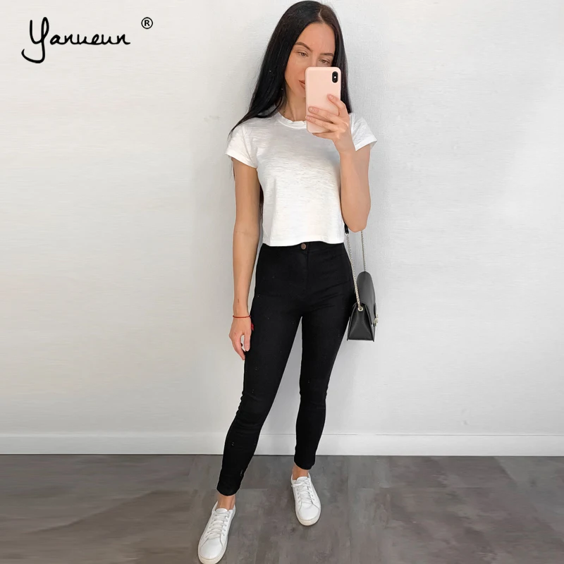 Yanueun Basic High Waist Jeans Women Slim Jeans Women Fashion Pencil Casual Denim Stretch Skinny Jeans 2019 Hot
Yanueun Basic High Waist Jeans Women Slim Jeans Women Fashion Pencil Casual Denim Stretch Skinny Jeans 2019 Hot