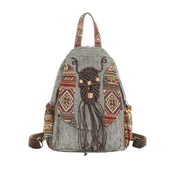 Fashion String Appliques Women Travel Backpacks!Nice Vintage appliques Lady Backruck All-match Printed Cover Canvas backracks
Fashion String Appliques Women Travel Backpacks!Nice Vintage appliques Lady Backruck All-match Printed Cover Canvas backracks