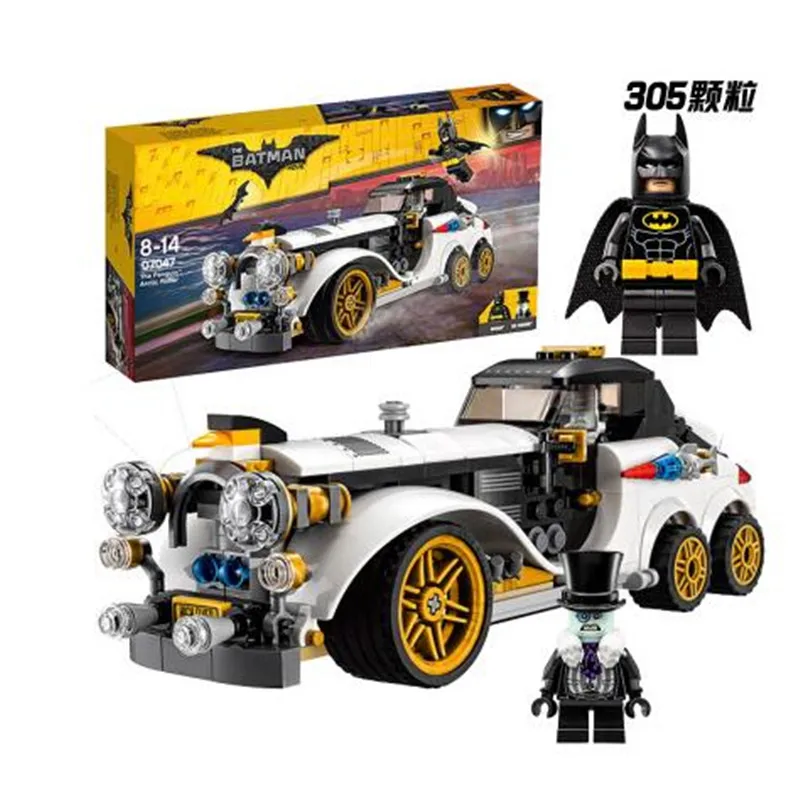 305pcs Legoings Genuine Batman Series The Arctic War Penguin Classic Car Set Building Blocks Kit Toys Birthday Christmas Gifts
305pcs Legoings Genuine Batman Series The Arctic War Penguin Classic Car Set Building Blocks Kit Toys Birthday Christmas Gifts