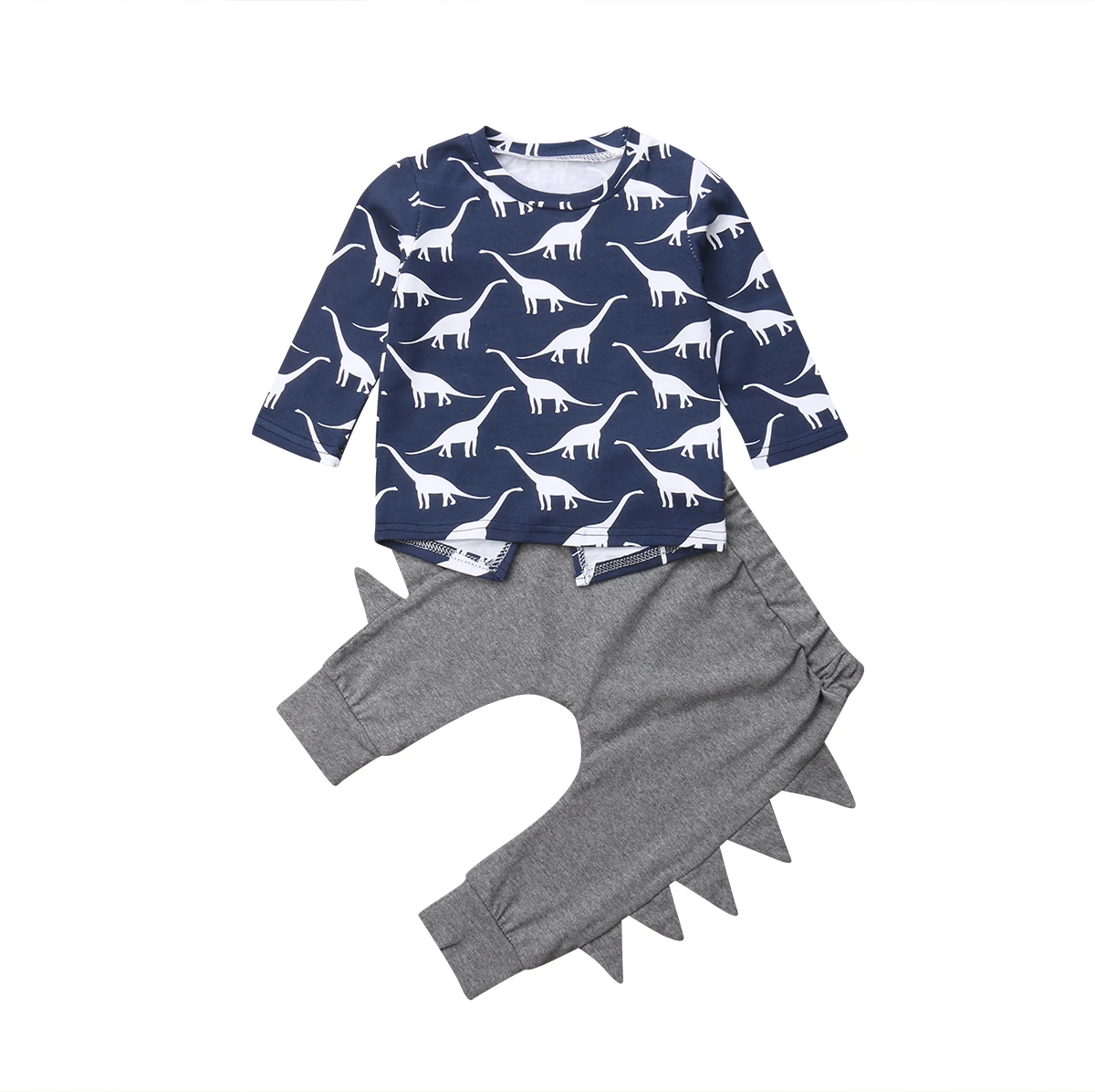 2018 Stylish Newborn Kids Baby Boys Long Sleeve Dinosaur Top Sweatsuit Shirt +Pants Gray Autumn Casual Set Outfits
2018 Stylish Newborn Kids Baby Boys Long Sleeve Dinosaur Top Sweatsuit Shirt +Pants Gray Autumn Casual Set Outfits