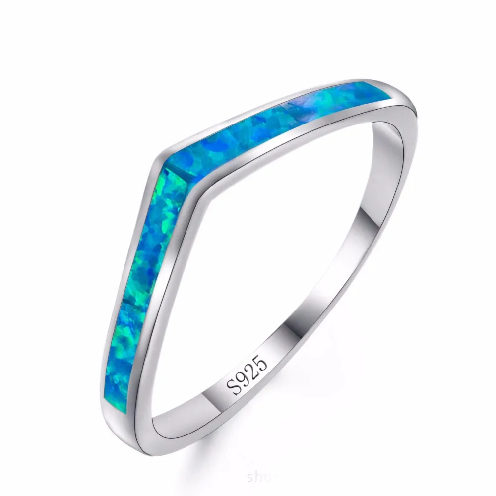 Luxury Classic 925 Sterling Silver Arrow Rings Blue/White Fire Opal Finger Rings Fashion Women Jewelry 2018
Luxury Classic 925 Sterling Silver Arrow Rings Blue/White Fire Opal Finger Rings Fashion Women Jewelry 2018