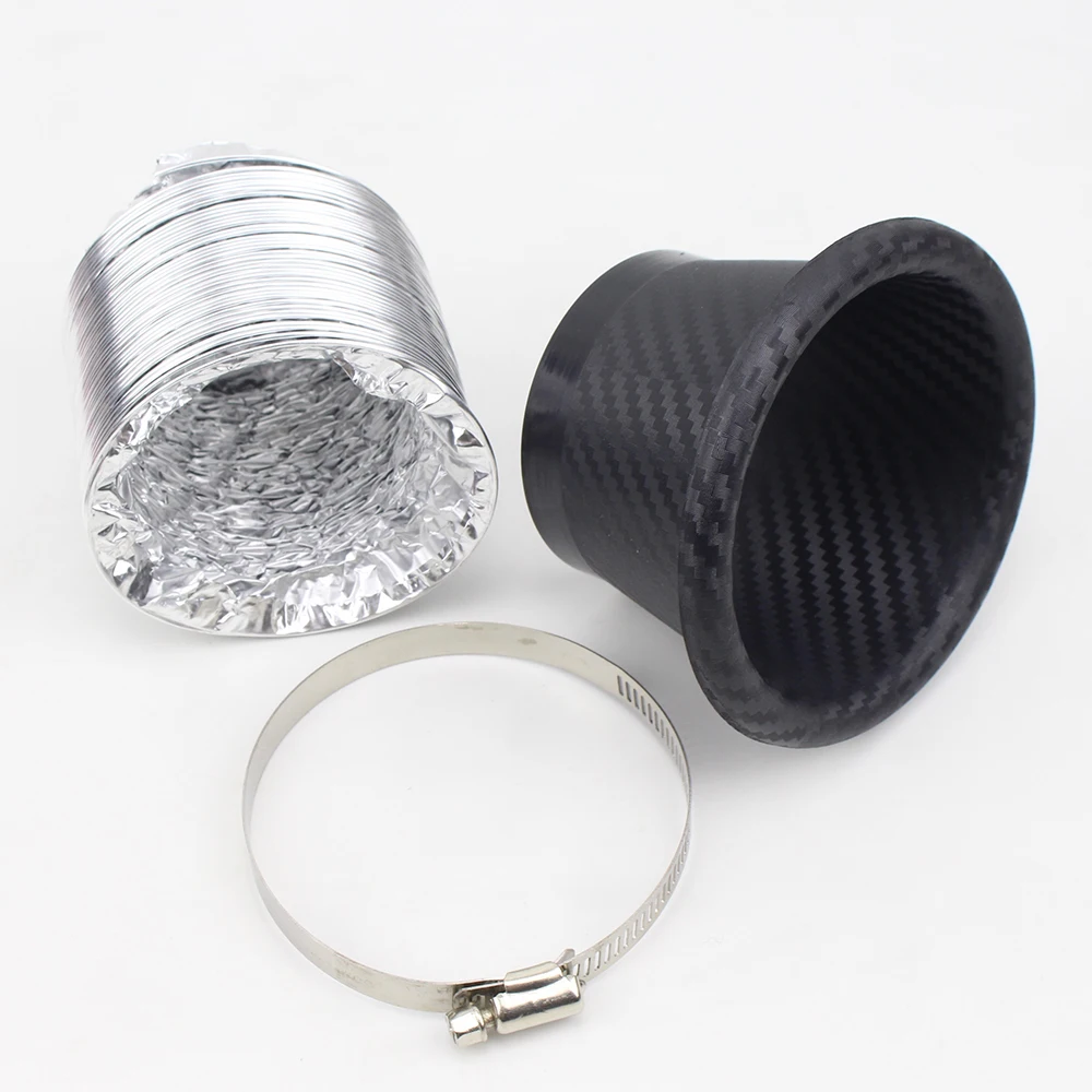 Universal Racing Car Turbo Turbine Inlet Pipe Round ABS Carbon Fiber Look 6CM Air Intake Pipe Air Funnel
Universal Racing Car Turbo Turbine Inlet Pipe Round ABS Carbon Fiber Look 6CM Air Intake Pipe Air Funnel