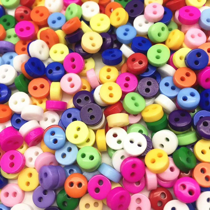 500Pcs 6mm Round Resin Mini Tiny Buttons Sewing Accessories Doll Clothing Button Embellishments Scrapbooking 15 Colors
500Pcs 6mm Round Resin Mini Tiny Buttons Sewing Accessories Doll Clothing Button Embellishments Scrapbooking 15 Colors
