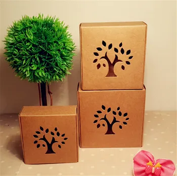 Tree Window Kraft Paper Box Party Gift Soap Cookie Craft Packing Brown Cardboard Boxes 10.5*10.5*4cm Free Shipping 30pcs
Tree Window Kraft Paper Box Party Gift Soap Cookie Craft Packing Brown Cardboard Boxes 10.5*10.5*4cm Free Shipping 30pcs