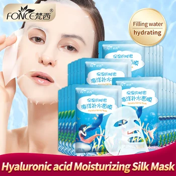 10pcs Ocean Hyaluronic acid Moisturizing Silk treatment Mask Women Face Firming Brighten Pores Shrink Anti Aging Oil control
10pcs Ocean Hyaluronic acid Moisturizing Silk treatment Mask Women Face Firming Brighten Pores Shrink Anti Aging Oil control