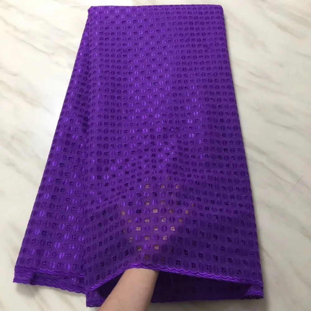 Purple Hollow Out Nigerian Dry Swiss Voile Cotton Lace Fabric High Quality African Swiss Voile Lace In Switzerland Materials PS 
Purple Hollow Out Nigerian Dry Swiss Voile Cotton Lace Fabric High Quality African Swiss Voile Lace In Switzerland Materials PS