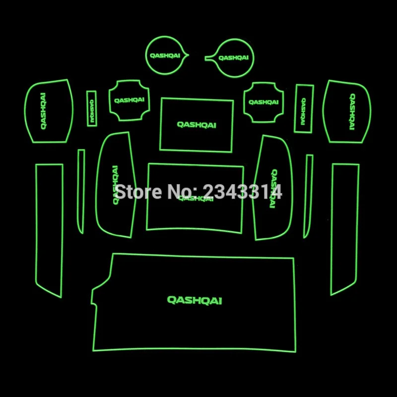 For Nissan Qashqai J11 2015 2016 2017 Car Styling Latex Car-Covers Door Groove Mat Cover Gate Slot Pad Sticker Cover Accessories
For Nissan Qashqai J11 2015 2016 2017 Car Styling Latex Car-Covers Door Groove Mat Cover Gate Slot Pad Sticker Cover Accessories
