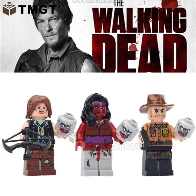Single Sale The Walking Dead Rick Grimes Daryl Carol Glenn Negan Building Block Children Gifts Toys
Single Sale The Walking Dead Rick Grimes Daryl Carol Glenn Negan Building Block Children Gifts Toys