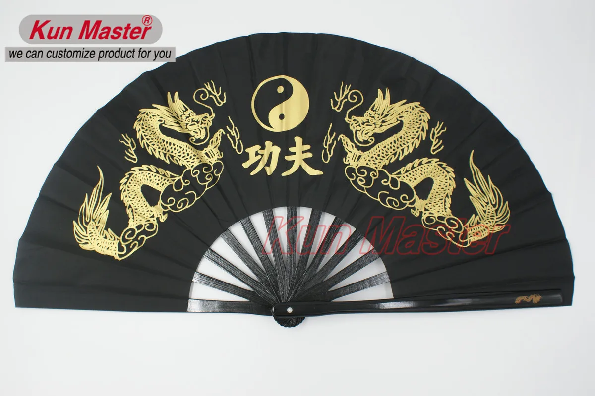 Bamboo Kung Fu Fighting Fan, Martial Arts Practice Performance Fan,Wu shu fan, Double Dragon (black)
Bamboo Kung Fu Fighting Fan, Martial Arts Practice Performance Fan,Wu shu fan, Double Dragon (black)