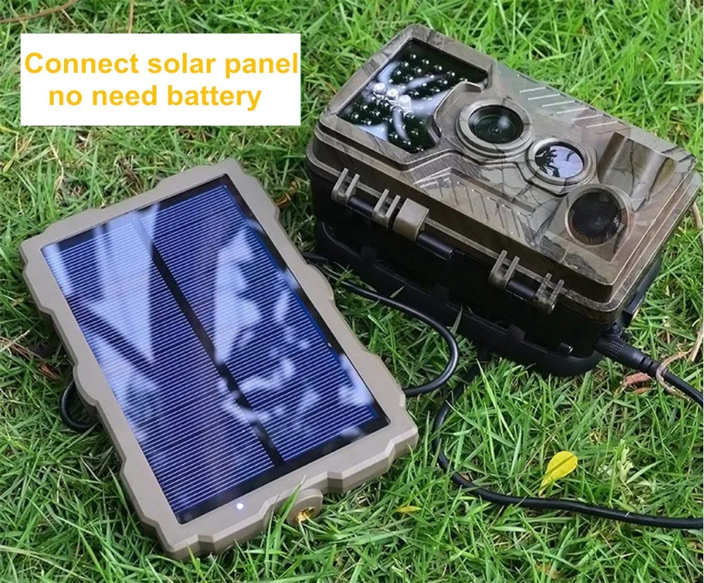 1500mAh Solar Panel Power Charger For Hunting Camera Photo Traps Chasse Hunter Camera H881 H3 H9 H885 Scouting Chasse HunterCams
1500mAh Solar Panel Power Charger For Hunting Camera Photo Traps Chasse Hunter Camera H881 H3 H9 H885 Scouting Chasse HunterCams
