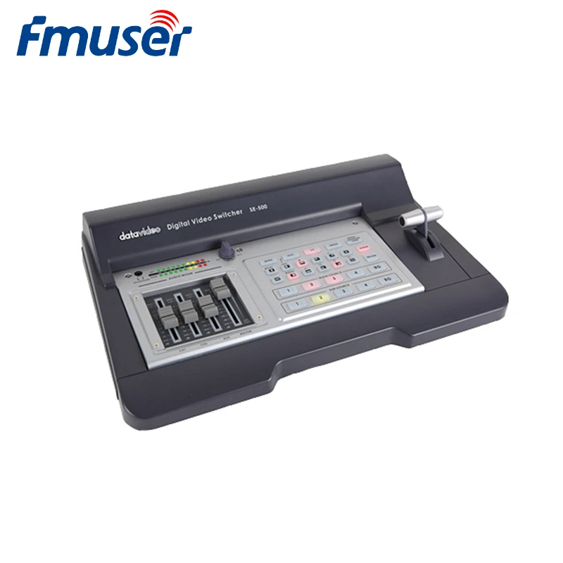 FMUSER SE-500 Datavideo 4-Channel Analogue Input Digital Processing Video Switcher For Small Studios/Clubs/Pubs/Seminars/Worship
FMUSER SE-500 Datavideo 4-Channel Analogue Input Digital Processing Video Switcher For Small Studios/Clubs/Pubs/Seminars/Worship