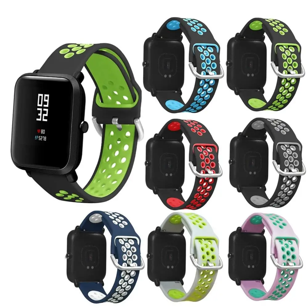 Silicone Watch Band Wrist Strap For Xiaomi Huami Amazfit Bip Youth /LITE Watch Smart watch Bracelets Wearable accessories #717
Silicone Watch Band Wrist Strap For Xiaomi Huami Amazfit Bip Youth /LITE Watch Smart watch Bracelets Wearable accessories #717