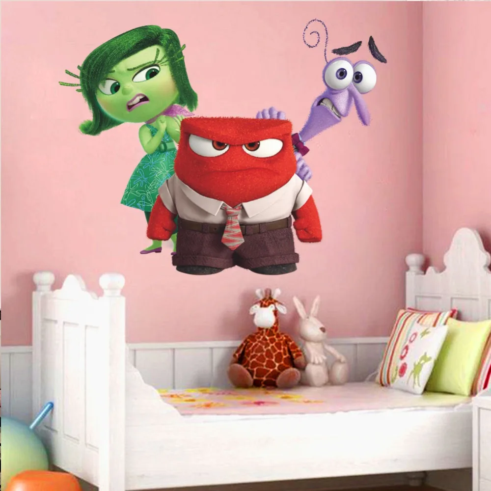 3d Riley Emotions Fear Anger Disgust inside out Decoative Wall Stickers Sticker For Kids Baby Nursery Room Decor Home Decal
3d Riley Emotions Fear Anger Disgust inside out Decoative Wall Stickers Sticker For Kids Baby Nursery Room Decor Home Decal