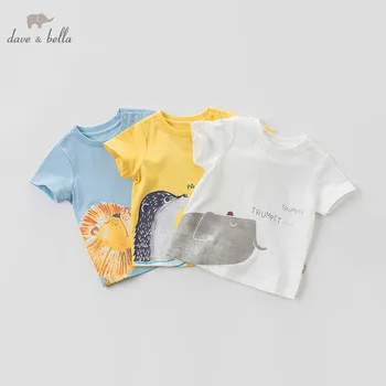 DBM10603 dave bella summer baby boy clothes children print t-shirt infant toddler high quality pullover kids fashion tees
DBM10603 dave bella summer baby boy clothes children print t-shirt infant toddler high quality pullover kids fashion tees