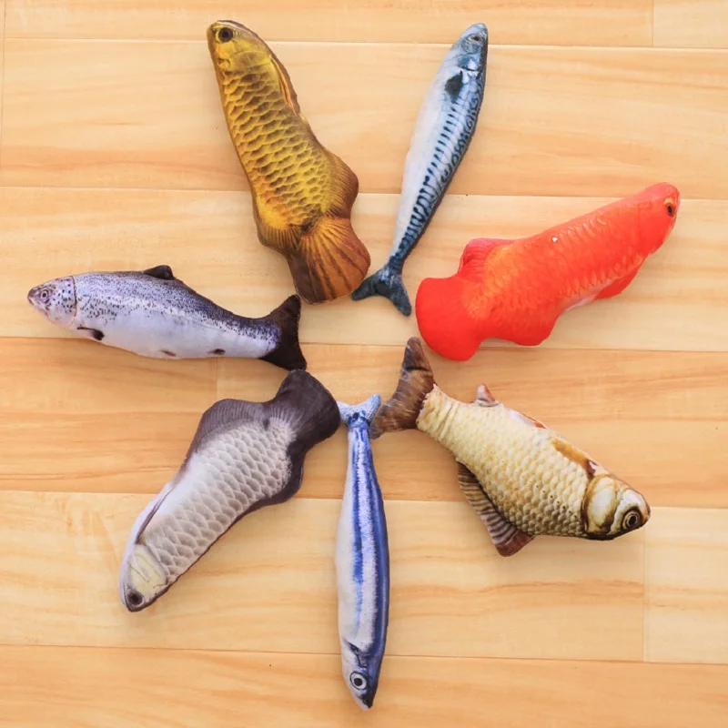 Artificial Fish Plush Pet Cat Kitten Toy Cat Simulation Catnip Fish Interactive Chew Toy Pet Cat Kitten Mint Toys Gift Supplies
Artificial Fish Plush Pet Cat Kitten Toy Cat Simulation Catnip Fish Interactive Chew Toy Pet Cat Kitten Mint Toys Gift Supplies