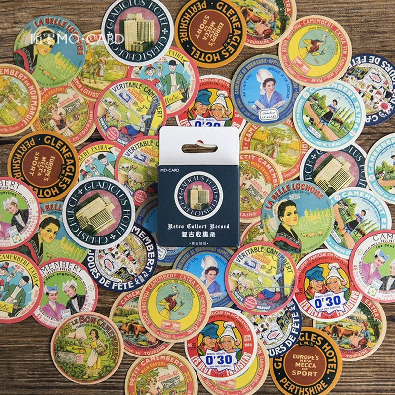 45Pcs/box Vintage Character Sealing Stickers Scrapbooking Creative Cute DIY Bullet Journal Decorative Adhesive Label Stationery
45Pcs/box Vintage Character Sealing Stickers Scrapbooking Creative Cute DIY Bullet Journal Decorative Adhesive Label Stationery