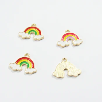 Wholesale ! 19mm*11mm 30pcs/lot Rainbow Small Alloy Charms For Jewelry Handmade DIY Accessories
Wholesale ! 19mm*11mm 30pcs/lot Rainbow Small Alloy Charms For Jewelry Handmade DIY Accessories