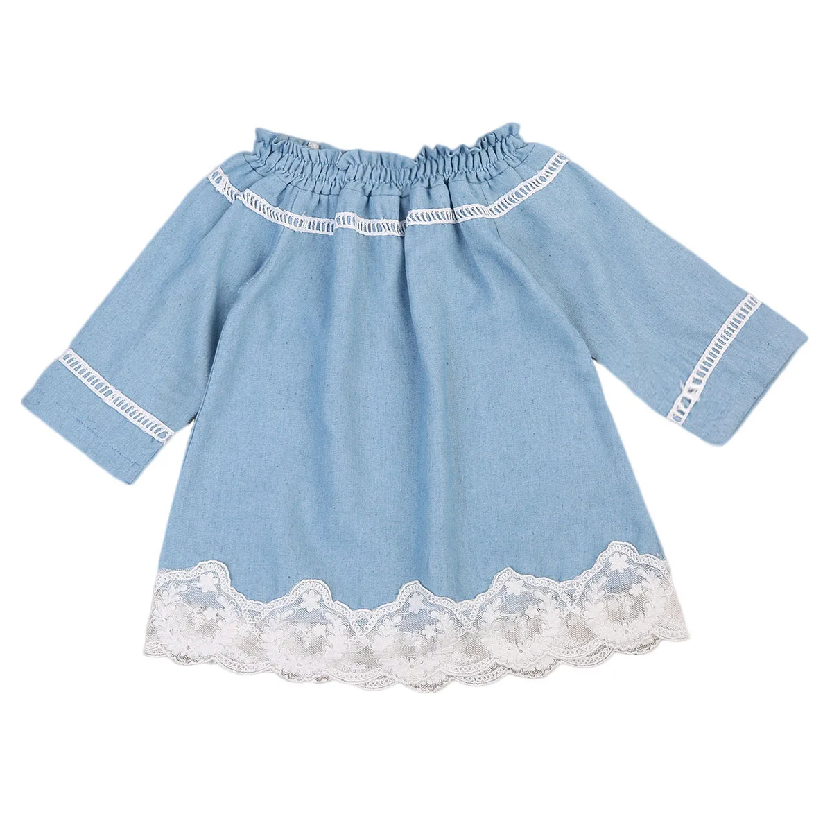 AU Newborn Baby Girls Denim Off Shoulder Lace Dress Party Dresses Casual Clothes 6M-4T
AU Newborn Baby Girls Denim Off Shoulder Lace Dress Party Dresses Casual Clothes 6M-4T