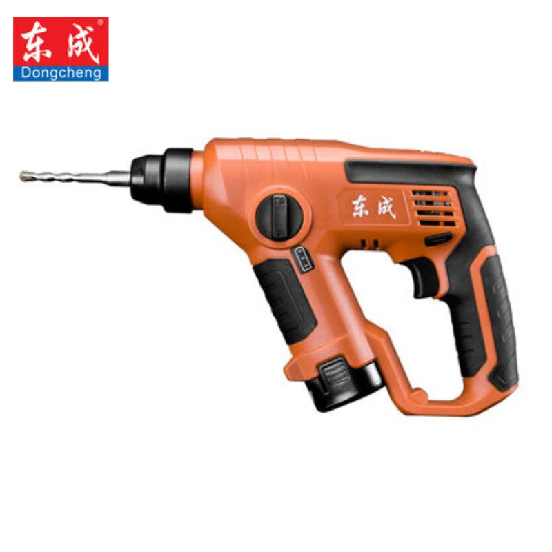 Dongcheng 12V 12mm 3 Functions DC Electric Rotary Hammer with BMC and 5pcs Accessories Impact Drill Power Drill Electric Drill
Dongcheng 12V 12mm 3 Functions DC Electric Rotary Hammer with BMC and 5pcs Accessories Impact Drill Power Drill Electric Drill