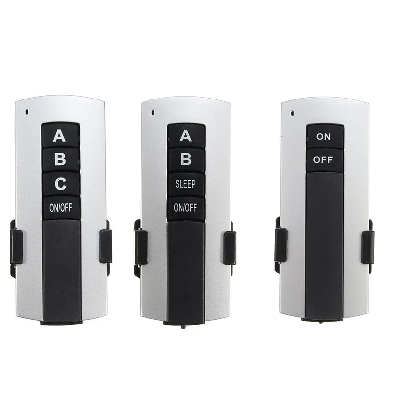 1/2/3 Ways ON/OFF 220V Wireless Remote Control Switch Digital Remote Control Switch for Lamp & Light Hot
1/2/3 Ways ON/OFF 220V Wireless Remote Control Switch Digital Remote Control Switch for Lamp & Light Hot