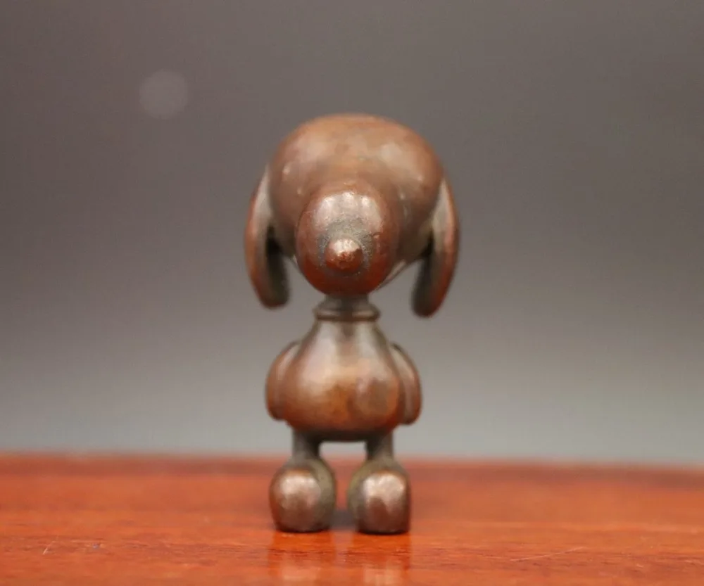 5.5 CM Chinese red Copper Migru hound Beagle Snoopy cartoon dog Animal sculpture
5.5 CM Chinese red Copper Migru hound Beagle Snoopy cartoon dog Animal sculpture