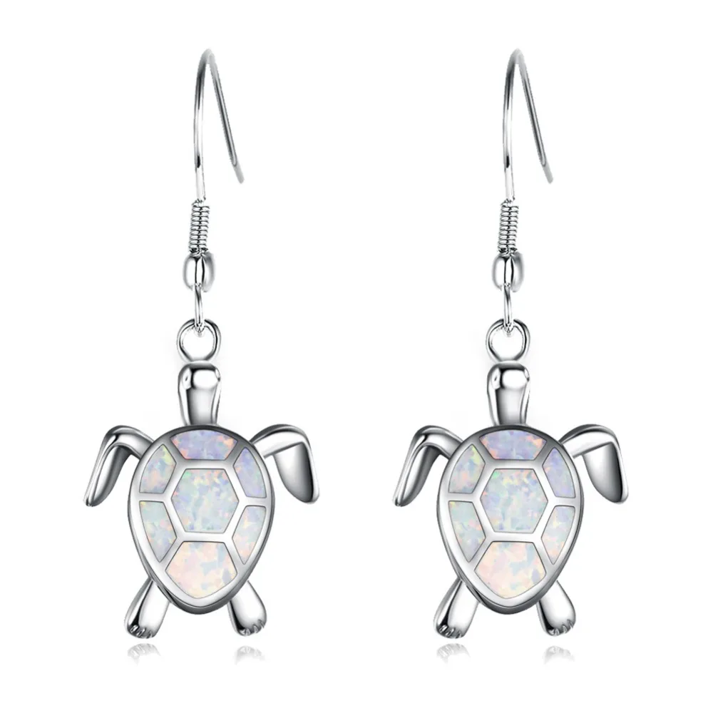 Long Lovely White/Blue Fire Opal Drop Earrings Sterling Silver 925 Filled Animal Turtle Dangle Earrings Jewelry
Long Lovely White/Blue Fire Opal Drop Earrings Sterling Silver 925 Filled Animal Turtle Dangle Earrings Jewelry