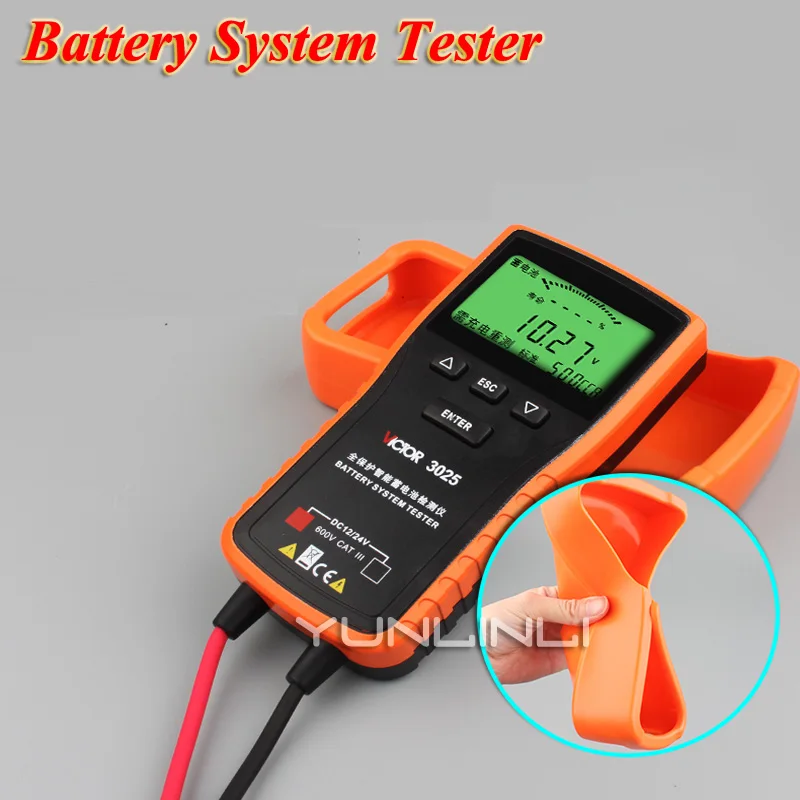 Digital Display Car Battery Detector 12V Battery Capacity Tester Test Instrument Equipment VC3015
Digital Display Car Battery Detector 12V Battery Capacity Tester Test Instrument Equipment VC3015