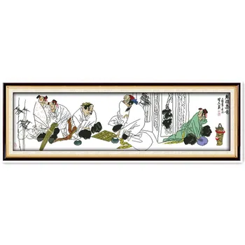Piano, Chess And Tea Art Home Decor Embroidery Cross Sets DMC Cross Stitch Fabric Chinese Counted Cross Stitch Patterns Kits
Piano, Chess And Tea Art Home Decor Embroidery Cross Sets DMC Cross Stitch Fabric Chinese Counted Cross Stitch Patterns Kits
