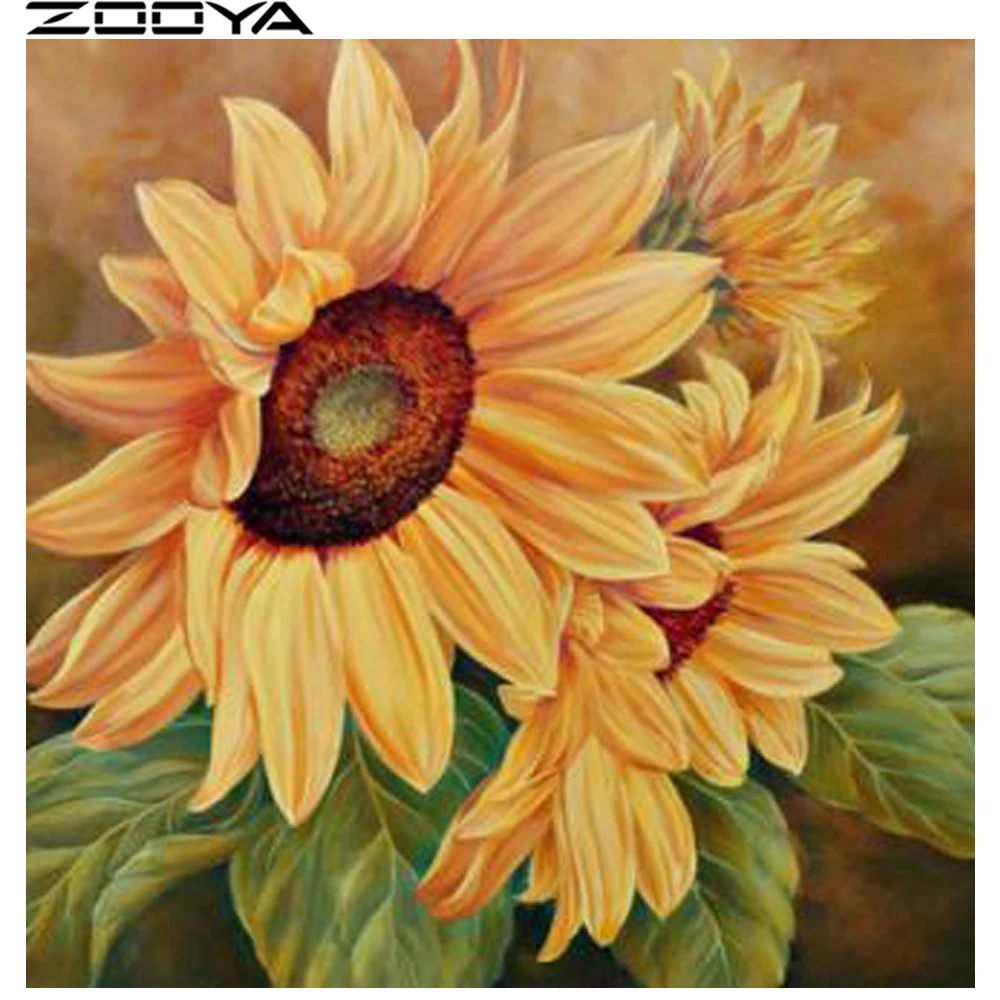 ZOOYA DIY Diamond Painting Cross Stitch Oil Painting Sunflower Diamond Embroidery Mosaic Diamonds Wall Stickers Home Decor R1025
ZOOYA DIY Diamond Painting Cross Stitch Oil Painting Sunflower Diamond Embroidery Mosaic Diamonds Wall Stickers Home Decor R1025