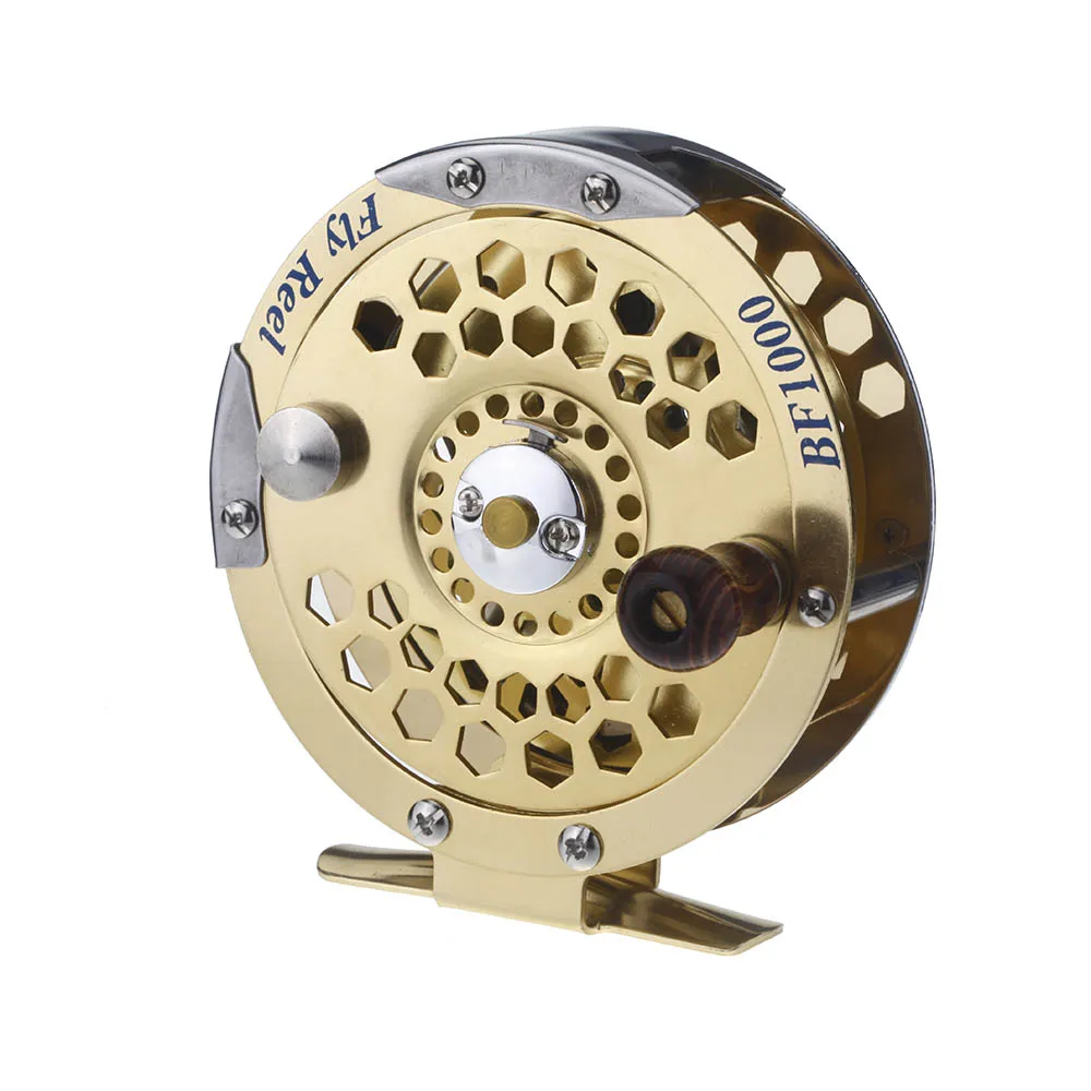 Fly Fishing Reel 0.5mm/500m 1:1 Full Metal ultra-light Former Ice Fishing Vessel Wheel Casting Fly Reel Fishing Tool BF1000A
Fly Fishing Reel 0.5mm/500m 1:1 Full Metal ultra-light Former Ice Fishing Vessel Wheel Casting Fly Reel Fishing Tool BF1000A
