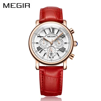 Megir Funcitonal Luxury Fashion Ladies Watches Rose Gold Women Watches Elegant Casual Female Waterproof Clock relogio feminino
Megir Funcitonal Luxury Fashion Ladies Watches Rose Gold Women Watches Elegant Casual Female Waterproof Clock relogio feminino